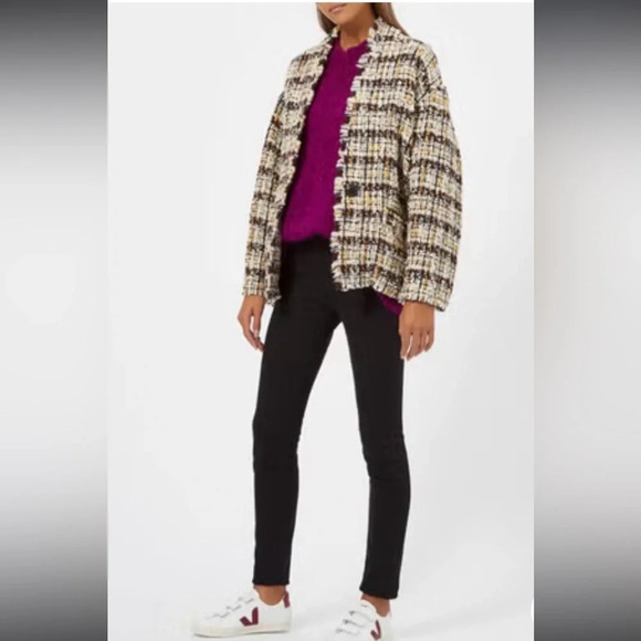 Isabel Marant IIiana tweed jacket in Multicolor - Picture 1 of 8